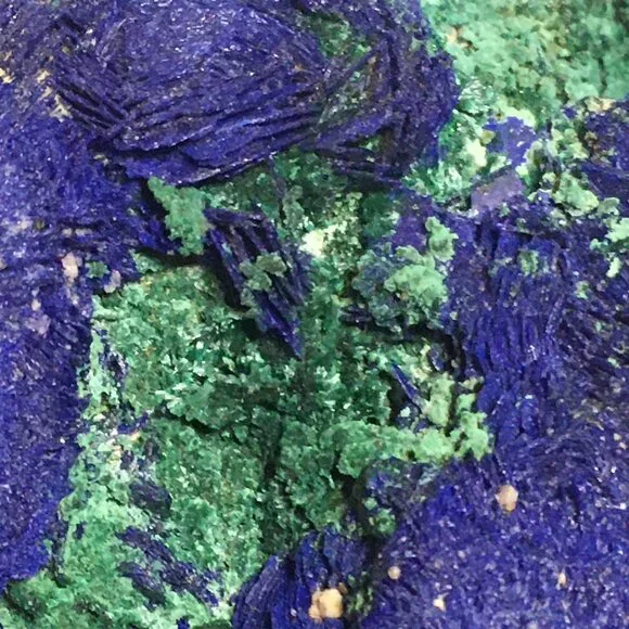 Over 2 lbs Solid Large Azurite with Malachite Specimen - Picture 6 of 13